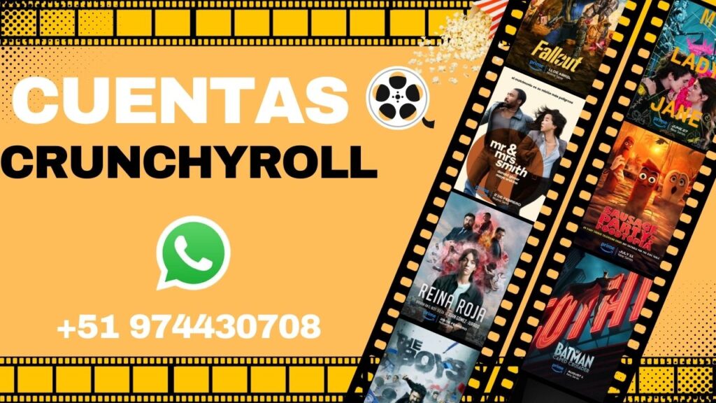 Cuentas crunchyroll baratas en Perú
