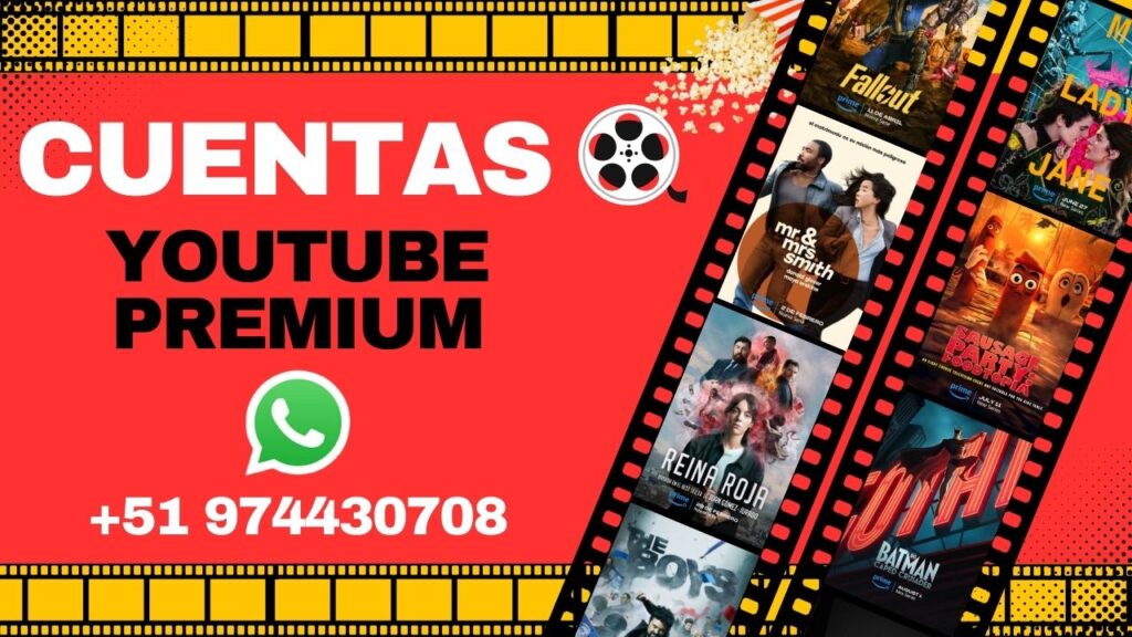 Cuentas YouTube Premium baratas en Perú