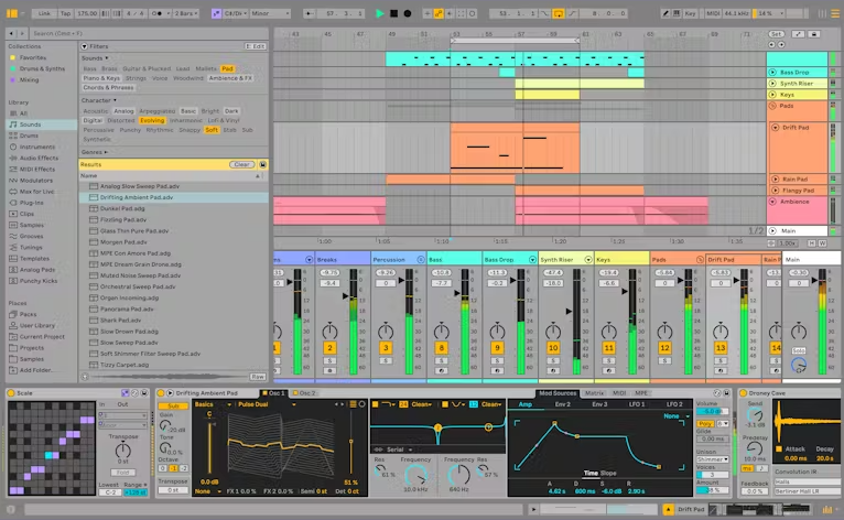 instalación de licencias de Ableton